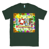 Sports Green Love Summer Classic Tee - CowhideDigitalArt