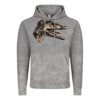 Cloud Rock Deinonychus Face Vintage Hoodie - LillyAllenDesigns