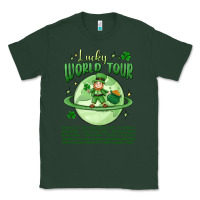 Sports Green lucky world tour st. patricks day Classic Tee - MaliasSmallBusiness