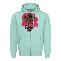 Seafoam He İs Risen Easter Zipper Hoodie - Bettercallsaul