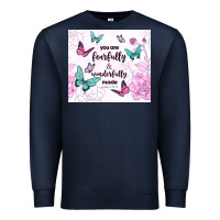 Navy you are fearfully and wonderfully made Premium Sweatshirt - TumblerDesignByShophia