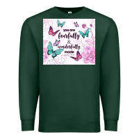 Sports Green you are fearfully and wonderfully made Premium Sweatshirt - TumblerDesignByShophia