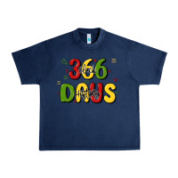 Navy 366 days black history Urban Heavy Tee - MaliasSmallBusiness