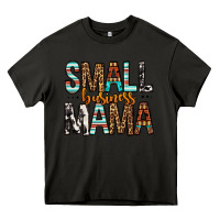 Asphalt Small Business Mama Heavy Core Tee - FaDigitalArtStudio
