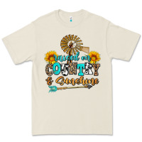 Bone raised on country and sunshine Premium Tee - AdoDesignShop