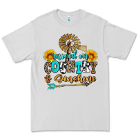 Dove Grey raised on country and sunshine Premium Tee - AdoDesignShop