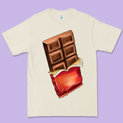 Chocolate Premium Tee Designed By Adodesignshop