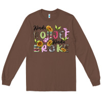 Chestnut kinda boujee kinda broke Long Sleeve Tee - MaliasSmallBusiness