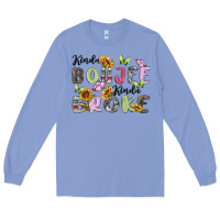 Colony Blue kinda boujee kinda broke Long Sleeve Tee - MaliasSmallBusiness