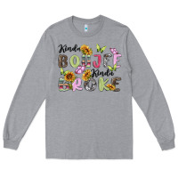Heather Grey kinda boujee kinda broke Long Sleeve Tee - MaliasSmallBusiness