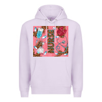 Lilac pink glitter nurse Premium Hoodie - TumblerDesignByShophia