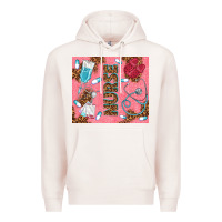 Pale Pink pink glitter nurse Premium Hoodie - TumblerDesignByShophia