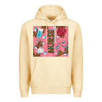 Pina Colada pink glitter nurse Premium Hoodie - TumblerDesignByShophia