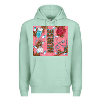 Seafoam pink glitter nurse Premium Hoodie - TumblerDesignByShophia