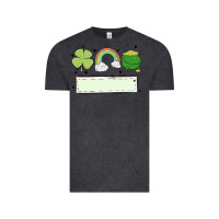 Vintage Black st patrick's trio name patch Vintage Tee - MaliasSmallBusiness