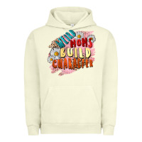 Pigment Pistachio Weird moms build character Mother's Day Urban Hoodie - FaDigitalArtStudio