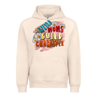 Sandshell Weird moms build character Mother's Day Urban Hoodie - FaDigitalArtStudio