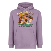 Lavender Bring me flowers cowboy Heavyweight Hoodie - HowdyJamesFarm