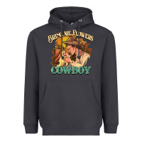 Smoke Bring me flowers cowboy Heavyweight Hoodie - HowdyJamesFarm
