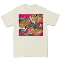 Bone pink glitter leopard sunflower gemstone Premium Tee - JahusDesignShop