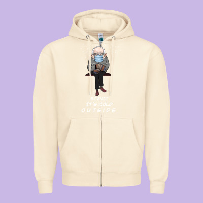 Bernie It' Could Outside Zipper Hoodie Designed By Bettercallsaul