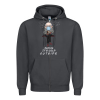 Smoke Bernie it' could outside Zipper Hoodie - Bettercallsaul