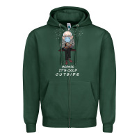 Sports Green Bernie it' could outside Zipper Hoodie - Bettercallsaul