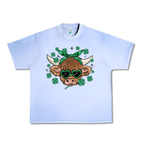 Grape Ice st patrick's day cow Urban Heavy Tee - MaliasSmallBusiness