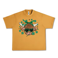 Peanut Butter st patrick's day cow Urban Heavy Tee - MaliasSmallBusiness