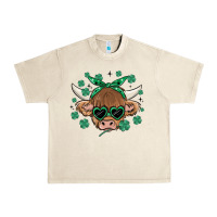 Sandshell st patrick's day cow Urban Heavy Tee - MaliasSmallBusiness