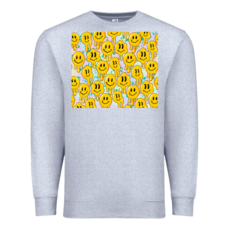 Retro Smiley Faces Premium Sweatshirt by TumblerDesignByShophia | Teevron