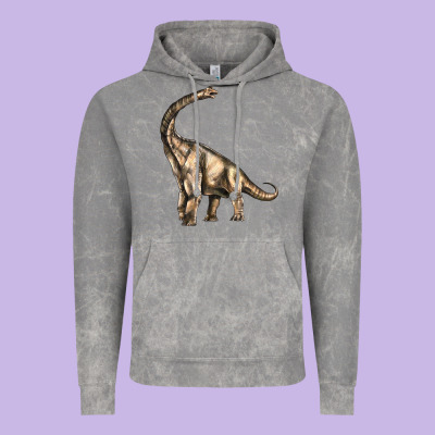 Brachiosaurus Vintage Hoodie Designed By Lillyallendesigns