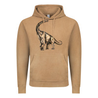 Vintage Camel Brachiosaurus Vintage Hoodie - LillyAllenDesigns