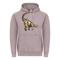 Vintage Zinc Brachiosaurus Vintage Hoodie - LillyAllenDesigns