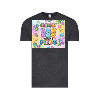 Vintage Black chillin' with my peeps Vintage Tee - MaliasSmallBusiness