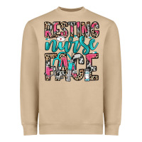 Mushroom resting nurse face Heavyweight Sweatshirt - NancyCooperArtShop