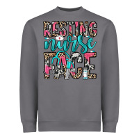 Storm resting nurse face Heavyweight Sweatshirt - NancyCooperArtShop