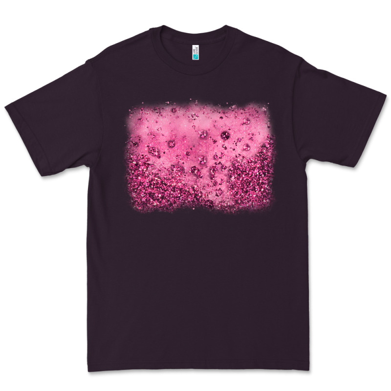 Pink Glitter Background Premium Tee by JahusDesignShop | Teevron