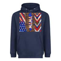 Navy American mama Heavyweight Hoodie - TumblerDesignByShophia