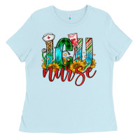 Christmas Icu Nurse Ladies Tee | Teevron