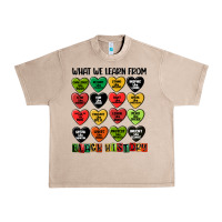 French Oak what we learn from black history Urban Heavy Tee - MaliasSmallBusiness