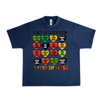 Navy what we learn from black history Urban Heavy Tee - MaliasSmallBusiness