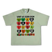 Oil Green what we learn from black history Urban Heavy Tee - MaliasSmallBusiness