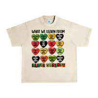 Sandshell what we learn from black history Urban Heavy Tee - MaliasSmallBusiness