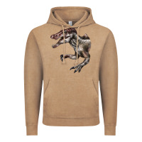 Vintage Coffee Spinosaurus Face Vintage Hoodie - LillyAllenDesigns
