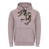 Vintage Zinc Spinosaurus Face Vintage Hoodie - LillyAllenDesigns