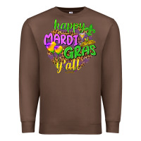 Chestnut Love Mardi Gras Y'all Premium Sweatshirt - HowdyJamesFarm