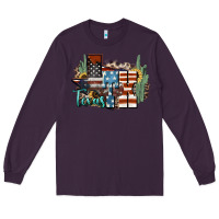 Plum tx texas Long Sleeve Tee - NancyCooperArtShop