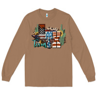 Toasted Coconut tx texas Long Sleeve Tee - NancyCooperArtShop