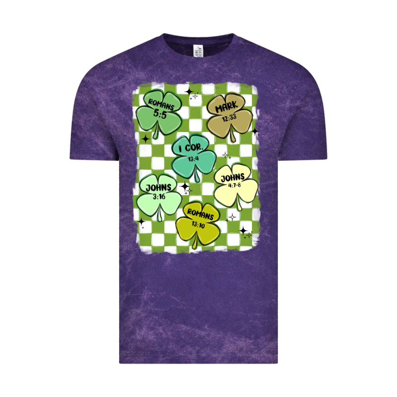 Shamrock Religious Vintage Tee by MaliasSmallBusiness | Teevron